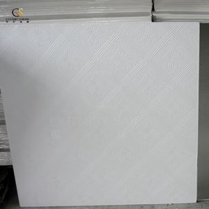 Largest Factory Suppliers PVC Laminated Gypsum Board Ceiling Tiles for Exporting 600*600*7mm