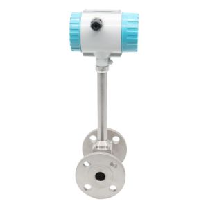 SS316 Flange Connection Vortex Flowmeter Measurement for Sale Digital Gas Flow Meter