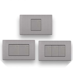 Factory Direct Sales Type 118 Panel Wall Switch and Socket for Electrical Use