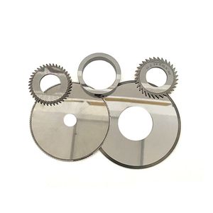 Tungsten Disc Blades Carbide Round Knives for Corrugated Cardboard Cutting Slitting Knife for Machine Bobst