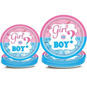 Biodegradable Disposable Plastic Free Water Based Coating Paper Plates for Party