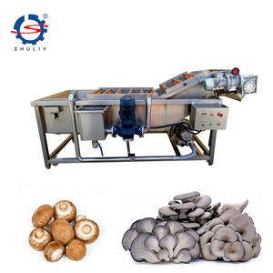 Commercial Mushroom Washer Pineapple Fruit Cleaner Vegetable Washing Cleaning Machine