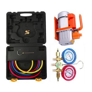 R134A Refrigeration Brass Valve Manifold Gauge