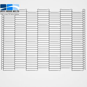Food Grade Stainless Steel Wire Mesh Belt Flex Ladder Conveyor Belt for Chocolate Coating Industry