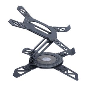 CNC Lathe Machining Adjustable Metal Computer Stand