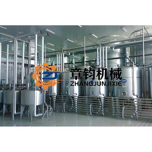 Complete Ice Cream Processing Plant Milk Processing Line, Milk Processing Machine