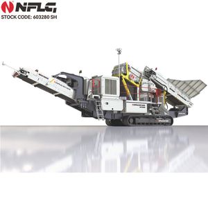 Low Energy Consumption Tracked Mobile Cone Crusher for Stone Processing