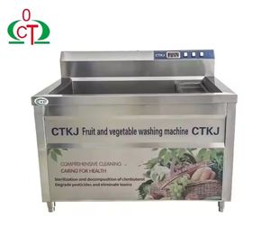 Commercial Stainless Steel Kitchen Restaurant Fruit Vegetable Cleaning Machine Ozone Cleaning Machine