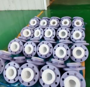 Pipe Fittings Industrial-Grade PTFE-Lined Acid-Alkali Resistant Elbow&Tee Universal