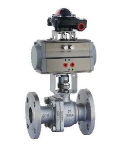 Pneumatic Flanged Ball Valve