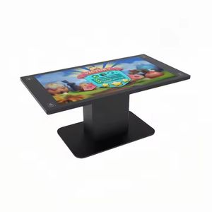 43 Inch Game Table with Touch Screen Interactive Panel Table Interactive Game Table Digital Infinity Board Game for Kids Coffee Touch Kiosk