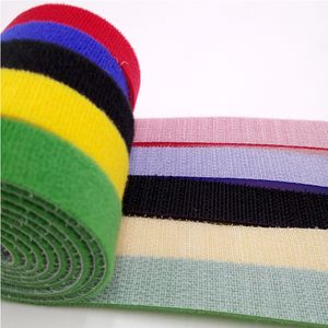 Nylon Self Adhesive Hook and Loop Tape, Sticky Fastener Back to Back, Hook & Loop for Textiles