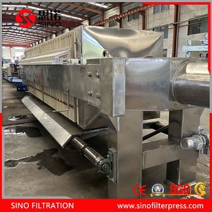 Hydraulic Membrane Filter Press for Municipal Wastewater Treatment
