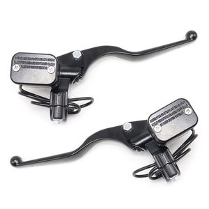 Hot Sales Popular High-Quality Accessories Parts Motorcycle Brake Pump 22mm Aluminum Alloy Handle Lever Upper with Switch Wire Brake Pump