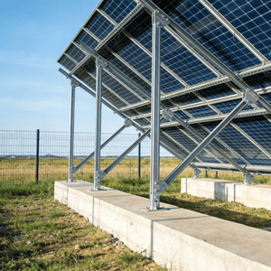 Durable High-Performance Ground Mount System for Solar Energy Farms