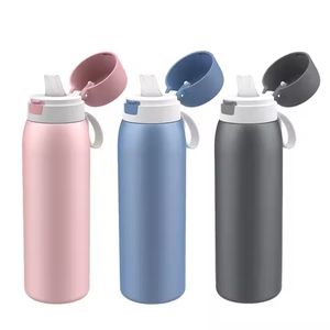 Stainless Steel Water Filter Bottle Portable Camping Double Wall Insulated