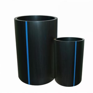 HDPE Pipe Plastic Black Tube Water Drainage Pipe Water Irrigation Plastic Pipe