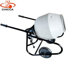 Professional 50L 100L Mini Mobile Portable Electric Direct Drive Plastic Drum Mortar Cement Mixer