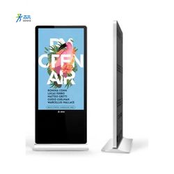 32 43 49 55 65 Inch Full Media Player Full HD Free Standing Internet Kiosk Advertising Ad Player Touch Screen Interactive Kiosk Digital Signage Display