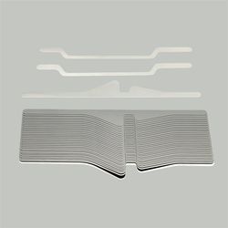 Jinmao Textile Machine High Speed High Precision  Long Life Profile Dents for Airjet Weaving Reed Flat Dents J-8 113