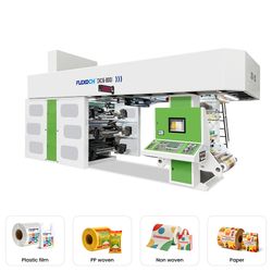 6 Colors BOPP Film Flexographic Printing Machine Printer