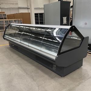 Manufacturer Commercial Stainless Steel Anti-Frost Deli Display Shop Meat Fridge