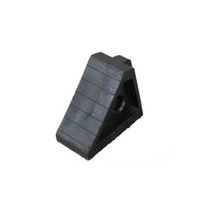 Wholesale High-Grip Heavy Duty Rubber Wheel Chock for Truck RV Cars Travel Trailers