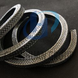 Durable Graphite Braided Packing with PTFE Impregnated for Valve Sealing