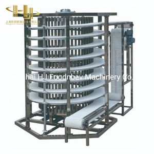 Spiral Conveyor Food Grade Quick Freezing Spiral Cooling Conveyor Freezer