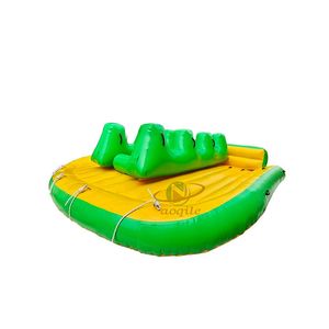 Custom Crazy Large Water Sports Commercial Towing Inflatable Disco Water Ski Towable