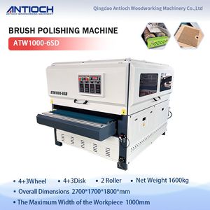 Woodworking Cabinet Door Automatic Brush Polishing Grinding Machine for Wood Floor