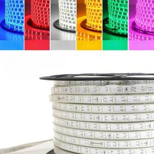 High Quality 110V LED Strip Waterproof COB LED Strip 220V Glue Customizable