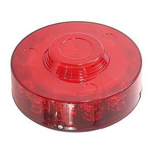 Red Round Shape LED Warning Flashing Beacon Lights 638e