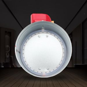 Central Air Conditioning Electric Motorized Vent PP Air Valve Gas Control Ventilation Air Valve