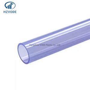 UPVC Plastic Clear Pipe Treatment with High Quality by Hzvode