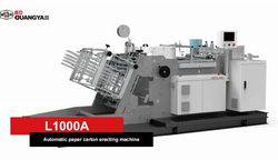 L1000A Automatic Kraft Paper Carton Making Forming Erecting Machine for Burger Shop