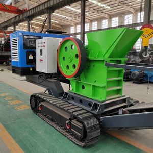 2026 New Product Mobile Wheel-Mounted Crusher Suitable for Small to Medium-Sized Production Capacity Needs Uniform Output Jaw Crusher