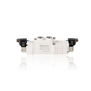 1/4"NPT Pneumatic Component Sy7000 6V/12V/24V/110V/220V 3 Position 5 Way Air Hand Lever Operated Valve Pneumatic Solenoid Valve