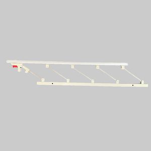 Aluminum Alloy Medical Bed Siderails 6 Rod Bed Accessories