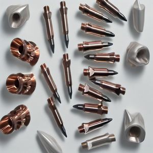 Tungsten-Copper Contact Tip for Tweco Welder 1.0mm X L45