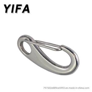 304 316 Stainless Steel Egg Shaped Spring Hook Snap Hook