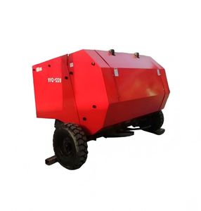 1220 Wheat Rice Grass Straw Baler Pto Driven Mini Round Hay Baler Machine for Alfalfa