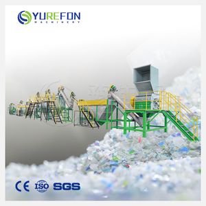 500kg/H-3000kg/H Waste Used Pet Plastic Bottle Washing Recycling Machine Line