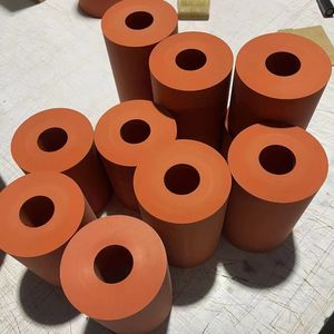 High Temperature Resistant Silicone Roller for Heat Transfer Machine Printing