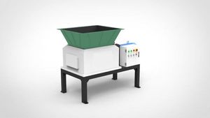 Single Shaft Shredder for Plastic/E-Waste/Wood/Paper/Fiber/Metal/Aluminium