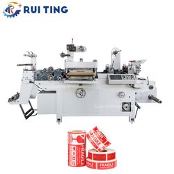 Rtmq-320 Auto Flat Bed Adhesive Label Sticker Paper Kiss Die Cutting Machine