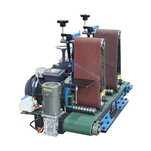 Customize Processing Length Automatic Metal Surface Grinding Polishing Machine