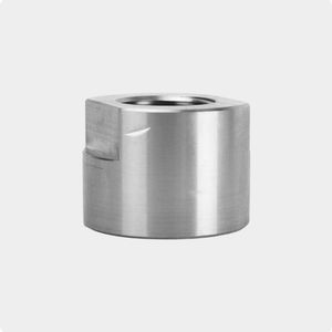 Precision CNC Turning Machined Stainless Steel Female Thread Connector Custom Pipe Thread Adapter