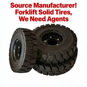 23*9-10 Heavy Duty Solid Tire Anti-Puncture for Forklift