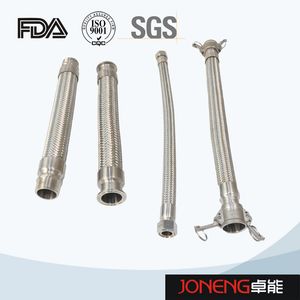 Stainless Steel High Temperature Silicone Flexible Rubber Metal Braided Corrugated Hose